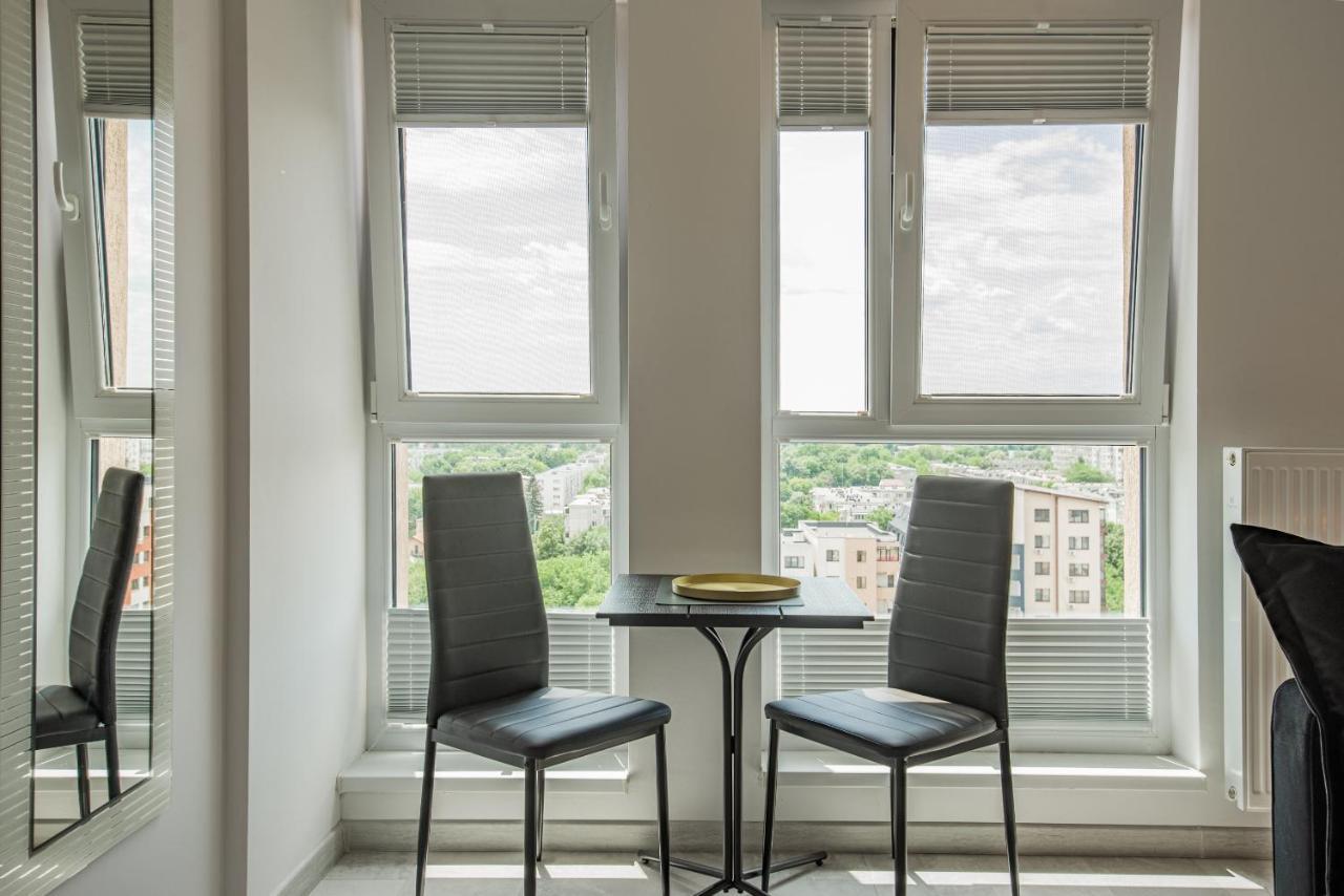 Cozy Penthousestudio Cityview W12 Bucureşti Ngoại thất bức ảnh