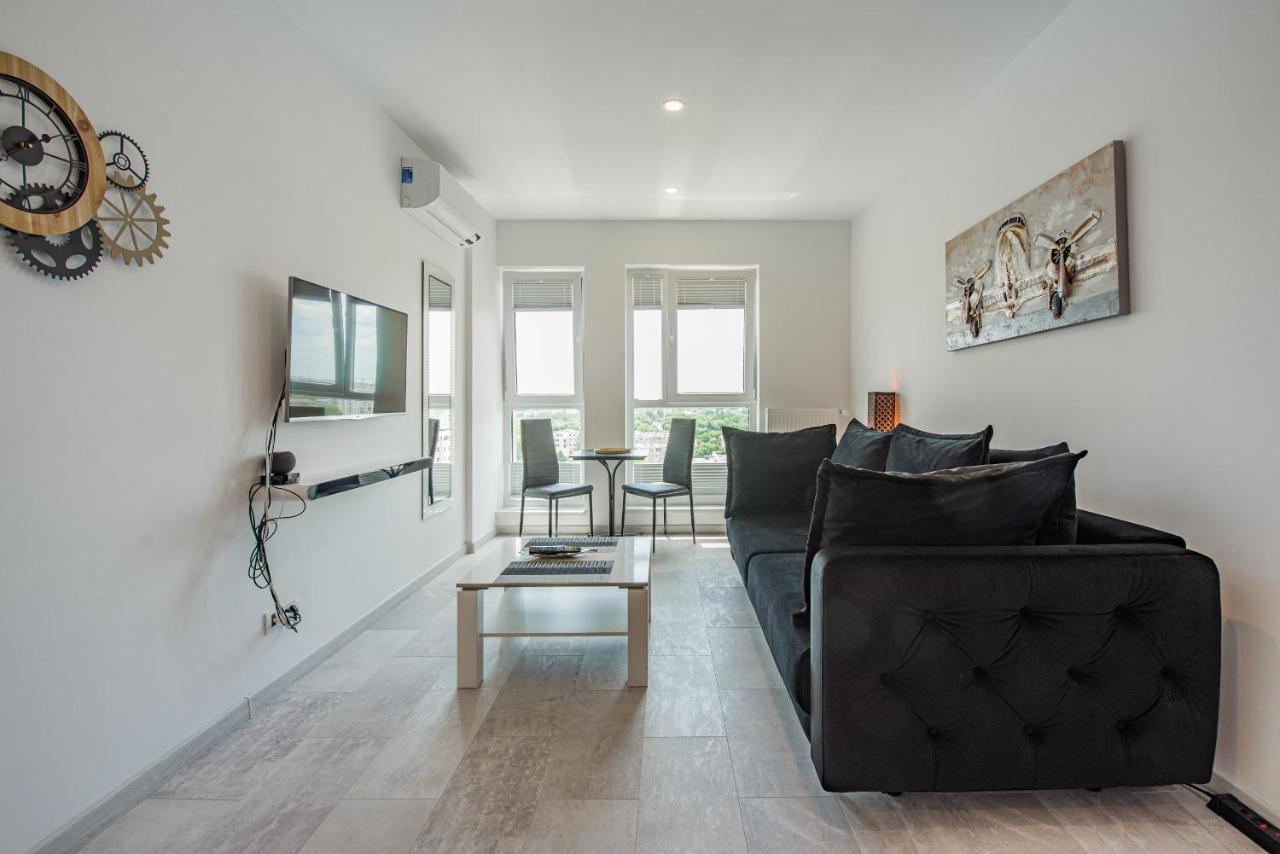 Cozy Penthousestudio Cityview W12 Bucureşti Ngoại thất bức ảnh